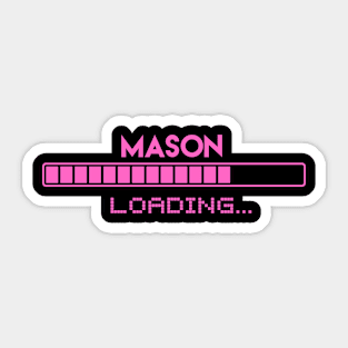 Mason Loading Sticker